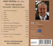 Ernst Pepping (1901-1981): Missa Dona nobis pacem, CD