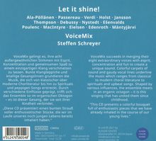VoiceMix - Let it shine!, CD