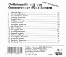Hammerauer Musikanten: Volksmusik mit den Hammerauer..., CD