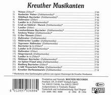 Kreuther Musikanten: Kreuther Musikanten, CD