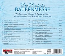 Altmühldorfer Musikanten &amp; Winhöringer Sänger: Die deutsche Bauernmesse, CD