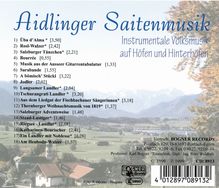 Aidlinger Saitenmusik: Instrumentale Volksmusi, CD