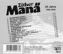 Zither-Manä: 20 Jahre: 1980 - 2000, CD