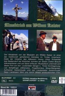Almabtrieb am Wilden Kaiser, DVD