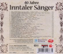 Inntaler Sänger: 40 Jahre, CD