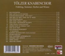 Tölzer Knabenchor: Frühling, Sommer, Herbst und Winter, CD