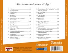 Wirtshaus Musikanten Folge 1, CD