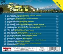 Von Böhmen nach Oberkrain, CD