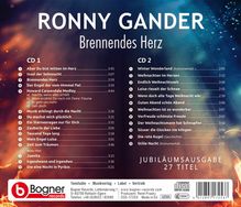 Ronny Gander: Brennendes Herz, 2 CDs