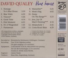 David Qualey: Blue House, CD