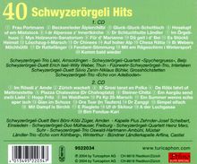 40 Schwyzerörgeli Hits, 2 CDs