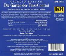 Bassani,Giorgio:Die Gärten der Finzi-Contini, 5 CDs
