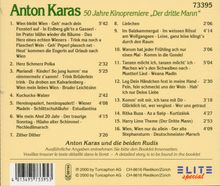 Anton Karas (1906-1985): 50 Jahre Kinopremiere: Dritte Mann, CD