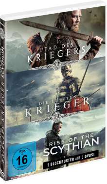 Krieger-Box: Pfad des Kriegers / Die letzten Krieger / Rise of the Scythian, 3 DVDs