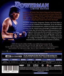 "POWERMAN LIMITED EDITION. Erstmals in 4K! Jackie Chan, Sammo Hung und Yuen Biao garantieren Action. Fassung komplett auf Deutsch!"