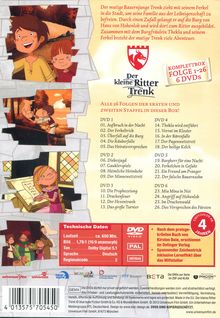 Der kleine Ritter Trenk (Komplettbox), 6 DVDs