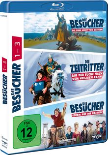 Die Besucher 1-3 (Blu-ray), 3 Blu-ray Discs