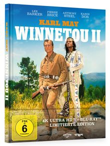 Winnetou II (Ultra HD Blu-ray &amp; Blu-ray im Mediabook), 1 Ultra HD Blu-ray und 1 Blu-ray Disc