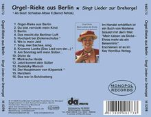 Orgel-Rieke: Orgel-Rieke aus Berlin, CD