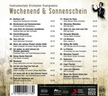 Unterhaltungsmusik/Schlager/Instrumental: Wochenend und Sonnenschein, CD