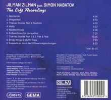 Jilman Zilman &amp; Simon Nabatov: The Loft Recordings, CD