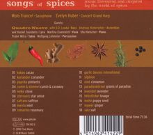 Mulo Francel &amp; Evelyn Huber (Quadro Nuevo): Songs Of Spices, CD