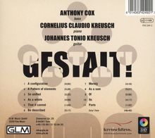 Cornelius Claudio Kreusch, Anthony Cox &amp; Johannes Tonio Kreusch: Gestalt!, CD