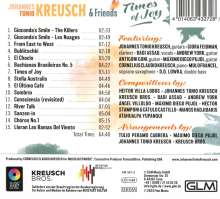 Johannes Tonio Kreusch (geb. 1970): Times Of Joy, CD