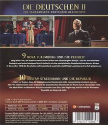 Die Deutschen II Teil 9+10: R. Luxemburg / stresemann (Blu-ray), Blu-ray Disc