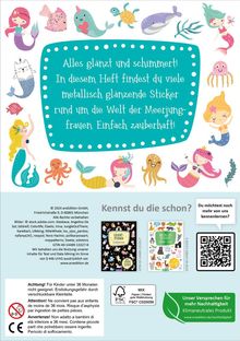 Metallic-Sticker - Meerjungfrauen, Diverse