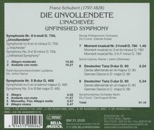 Franz Schubert (1797-1828): Schubert Sym.5+8/Moment, CD