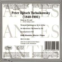 Peter Iljitsch Tschaikowsky (1840-1893): Die Jahreszeiten op.37a (Fass.f.Klavier), CD