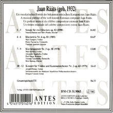 Jaan Rääts (geb. 1932): Violinkonzert Nr.2 op.63, CD