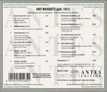 Anti Marguste (1931-2016): Instrumental- und Vokalwerke, CD