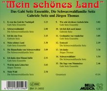 Gabi Ensemble Seitz: Mein schönes Land, CD