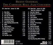 Benny Goodman (1909-1986): The Carnegie Hall Jazz Concerts, 2 CDs