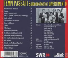 Salonorchester Divertimento: Tempi Passati, CD