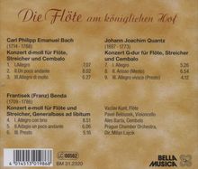 Die Flöte am königlichen Hof, CD
