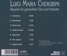Luigi Cherubini (1760-1842): Requiem d-moll, CD