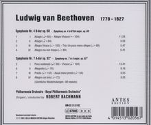 Ludwig van Beethoven (1770-1827): Symphonien Nr.4 &amp; 7, CD