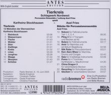 Karlheinz Stockhausen (1928-2007): Tierkreis für Schlagzeug, CD