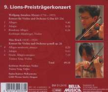 9.Lions-Preisträgerkonzert, CD