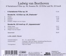 Ludwig van Beethoven (1770-1827): Klaviersonaten Nr.13 &amp; 23, CD