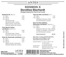 Dorothee Eberhardt (geb. 1952): Kammermusik "Kosmos X", CD