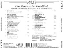 Das kroatische Kunstlied, CD