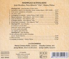 Madrigale &amp; Ensaladas d.16.Jh.a.Katalonien, CD