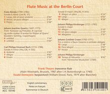 Frank Theuns - Flötenmusik am Berliner Hof, CD