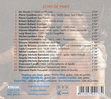 Echo De Paris - Parisian Love Songs 1610-1660, Super Audio CD