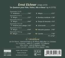 Ernst Eichner (1740-1777): Flötenquartette op.4 Nr.1-6, CD