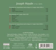 Joseph Haydn (1732-1809): Cembalokonzerte H18 Nr.3 &amp; 4, Super Audio CD